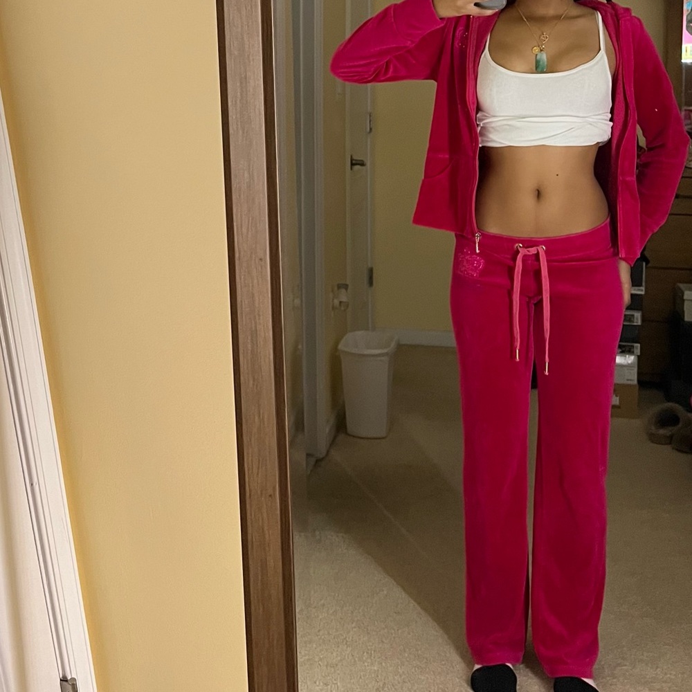 hot pink juicy set